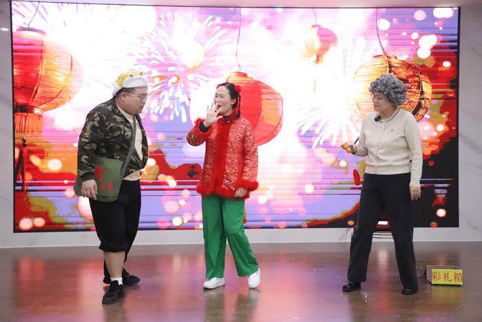 济南齐鲁花园医院隆重举办2026年春节联欢会